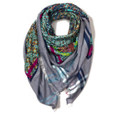 Rubicon GENESIS Baumwolltuch mit bedrucktem Seidenpatch