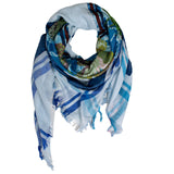 Rubicon SWEET DEEP Baumwolltuch mit bedrucktem Seidenpatch