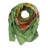 Rubicon B-SIDE Baumwolltuch mit bedrucktem Seidenpatch