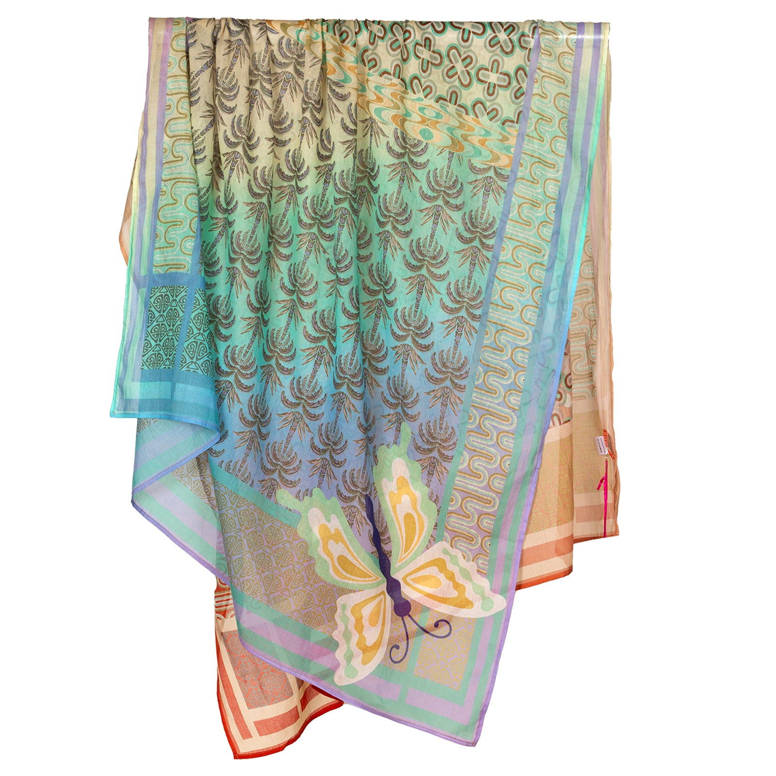 Rubicon 9TO5 Baumwollschal mit Print sand 4133
