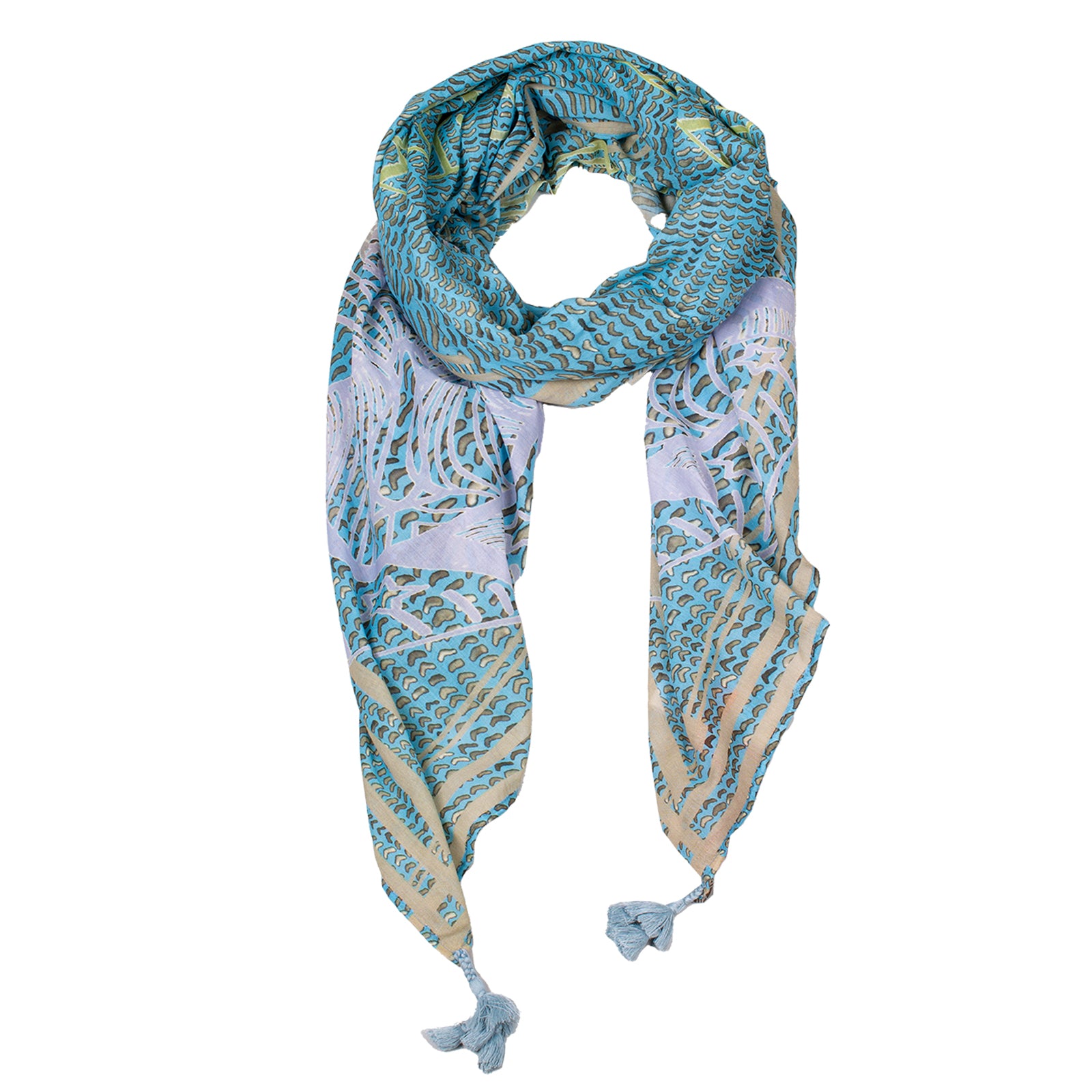 Rubicon SPOOKY Baumwollschal mit Print