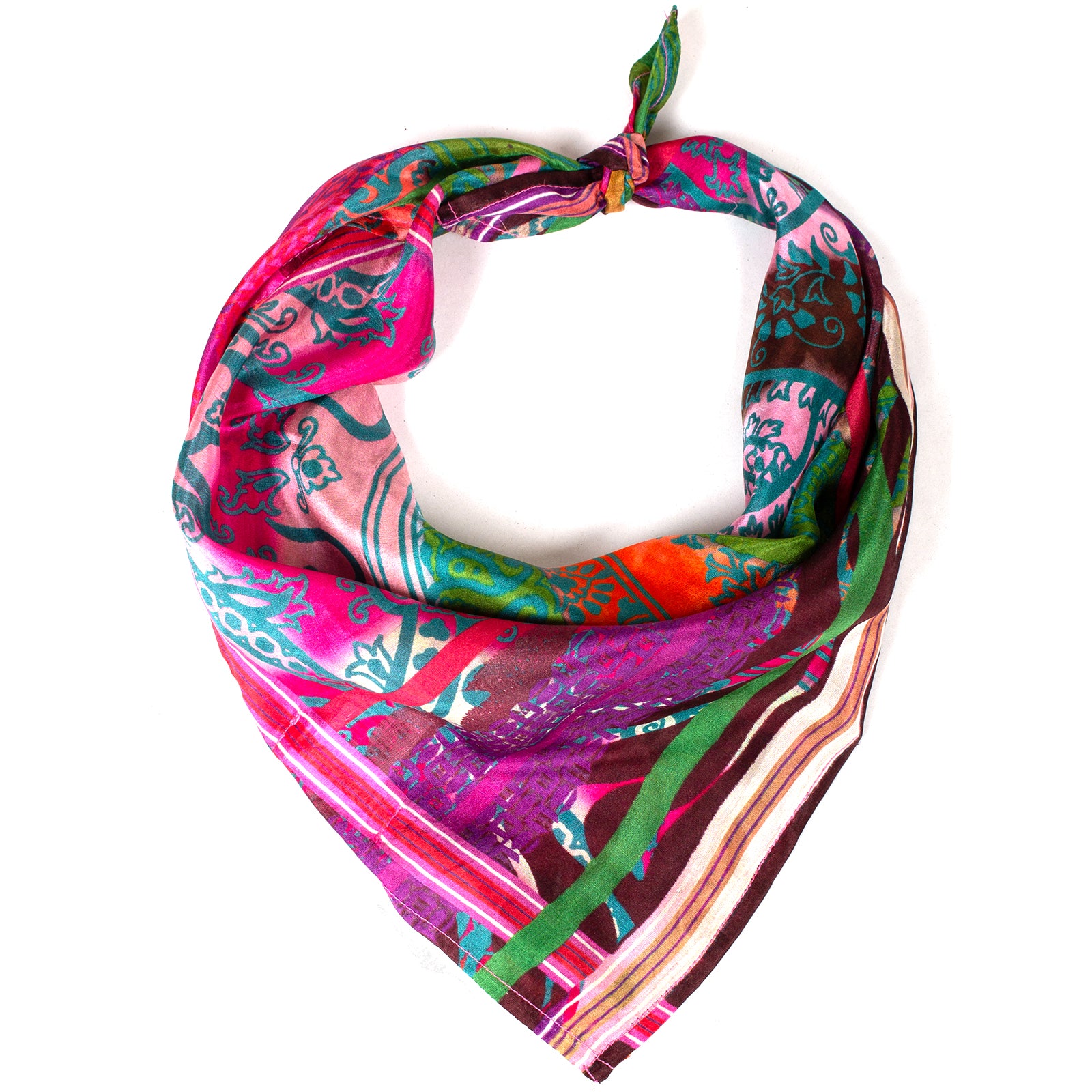 Rubicon TABBY Seidentuch mit multicolor Print 4140_999