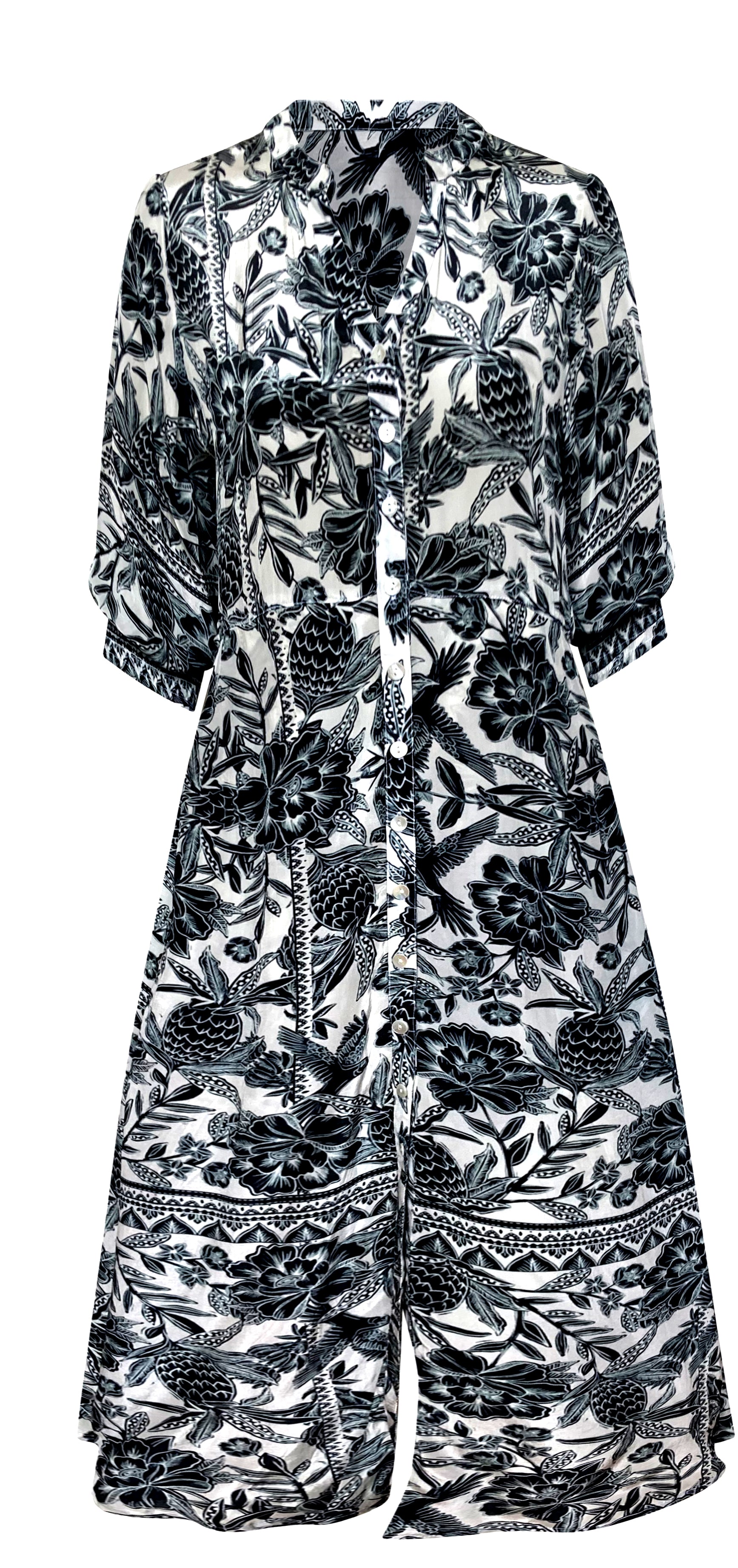 MIRAGE Viskosekleid mit Druck 1329_110