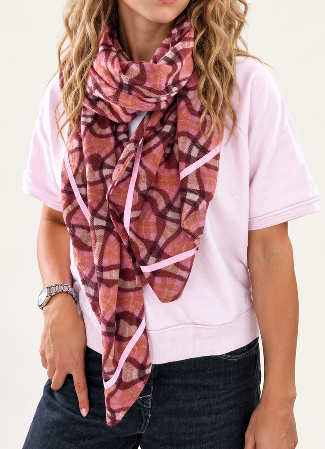 WRAP Wollschal 7123_bordo