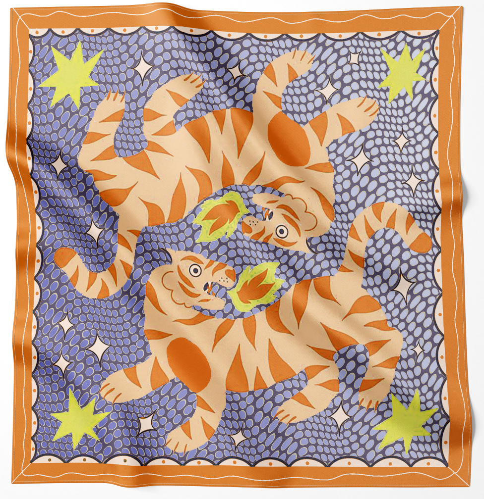 FLAME Baumwolltuch 6123