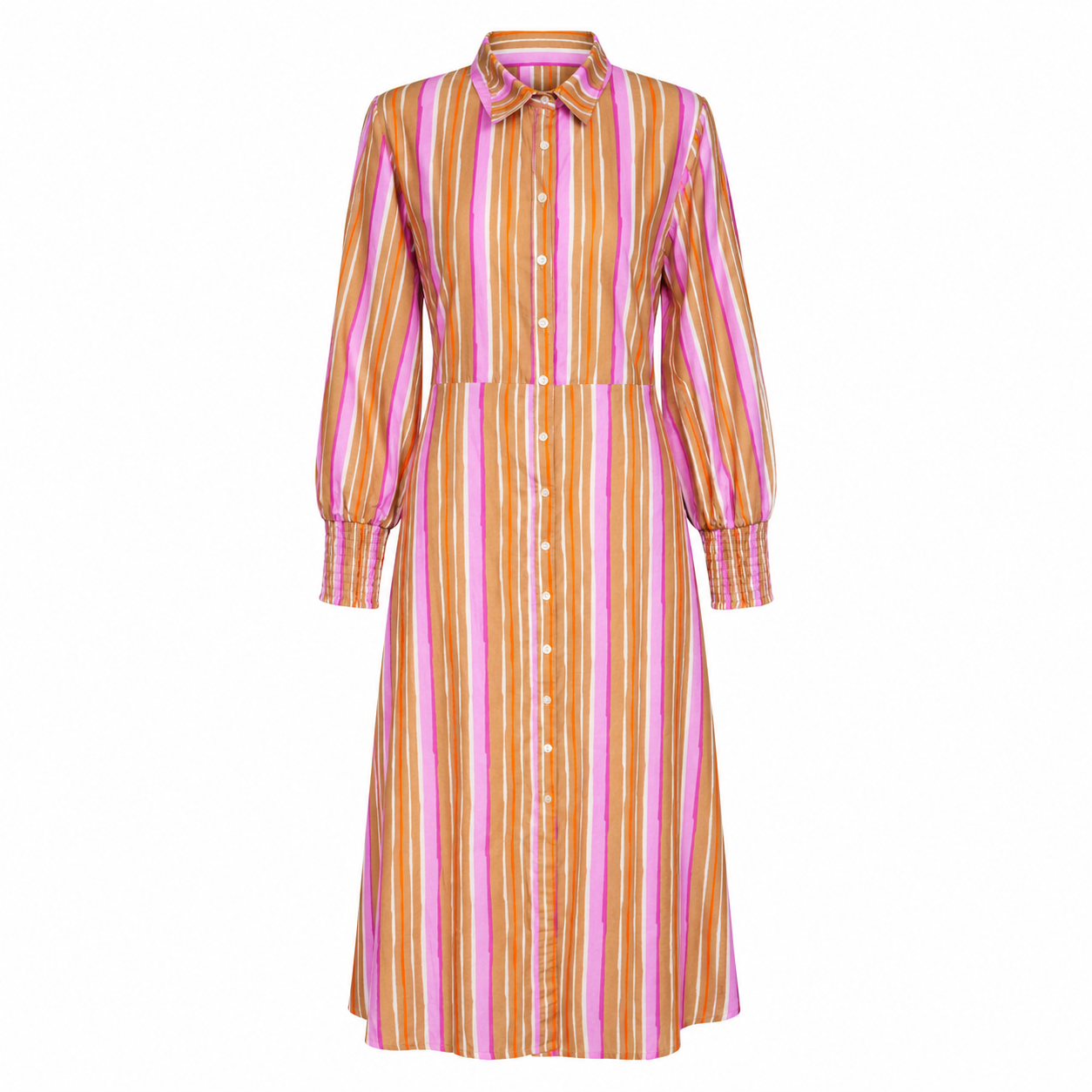 RISE UP Hemdblusenkleid aus Baumwolle 1350_980