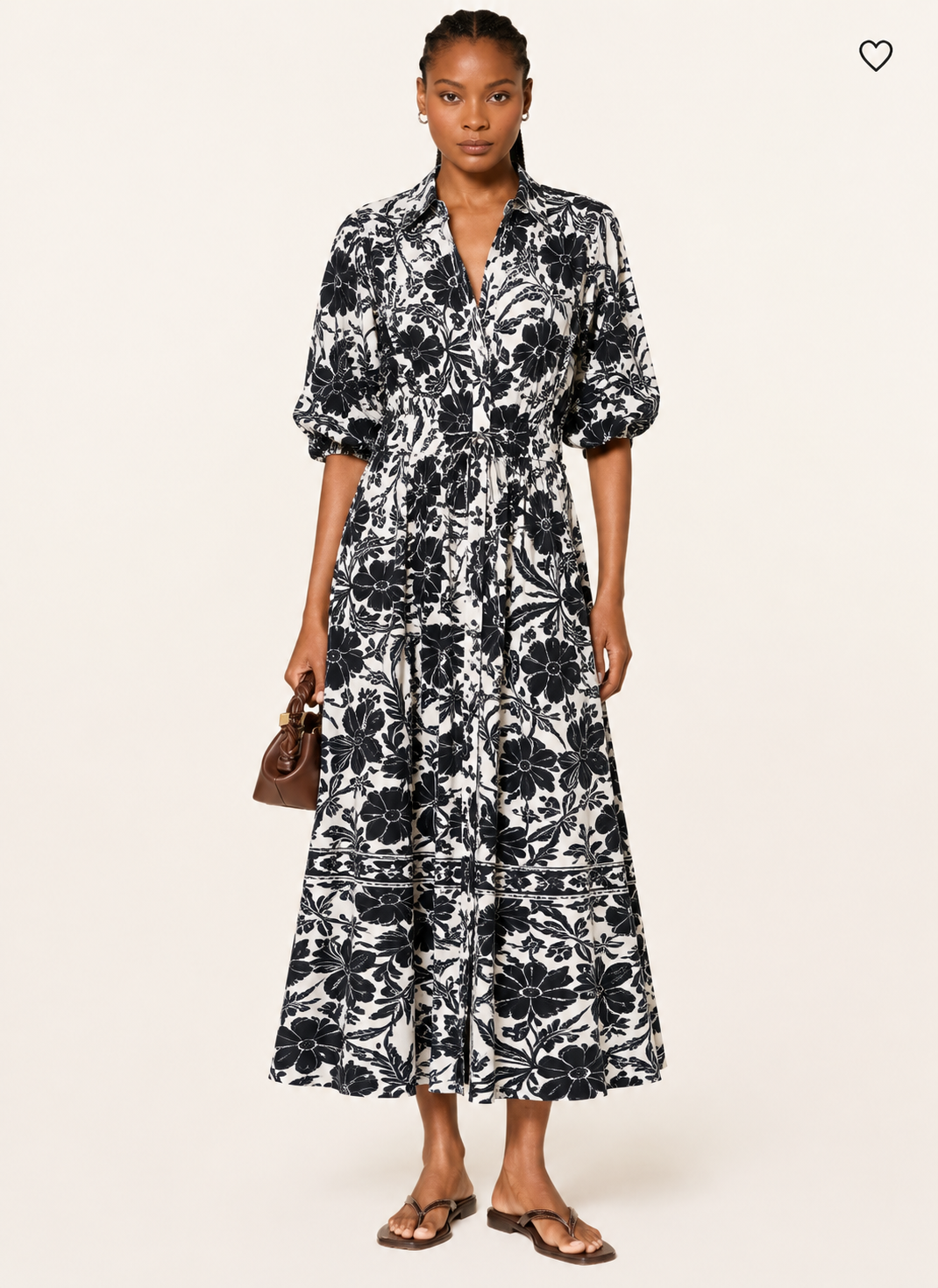 MIRAGE Viskosekleid mit Druck 1329_110