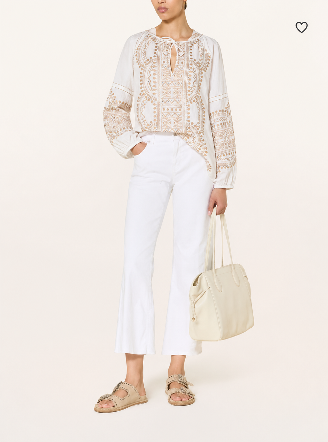 EMBRO Baumwollbluse mit Stickerei 1406_960